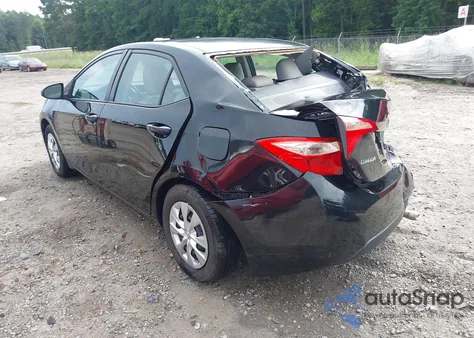 2017 Toyota Corolla L z USA, uszkodzony, nr VIN 2T1BURHE9HC869019